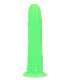 Tamsoje šviečiantis dildo „Glow in The Dark Dildo“ - RealRock