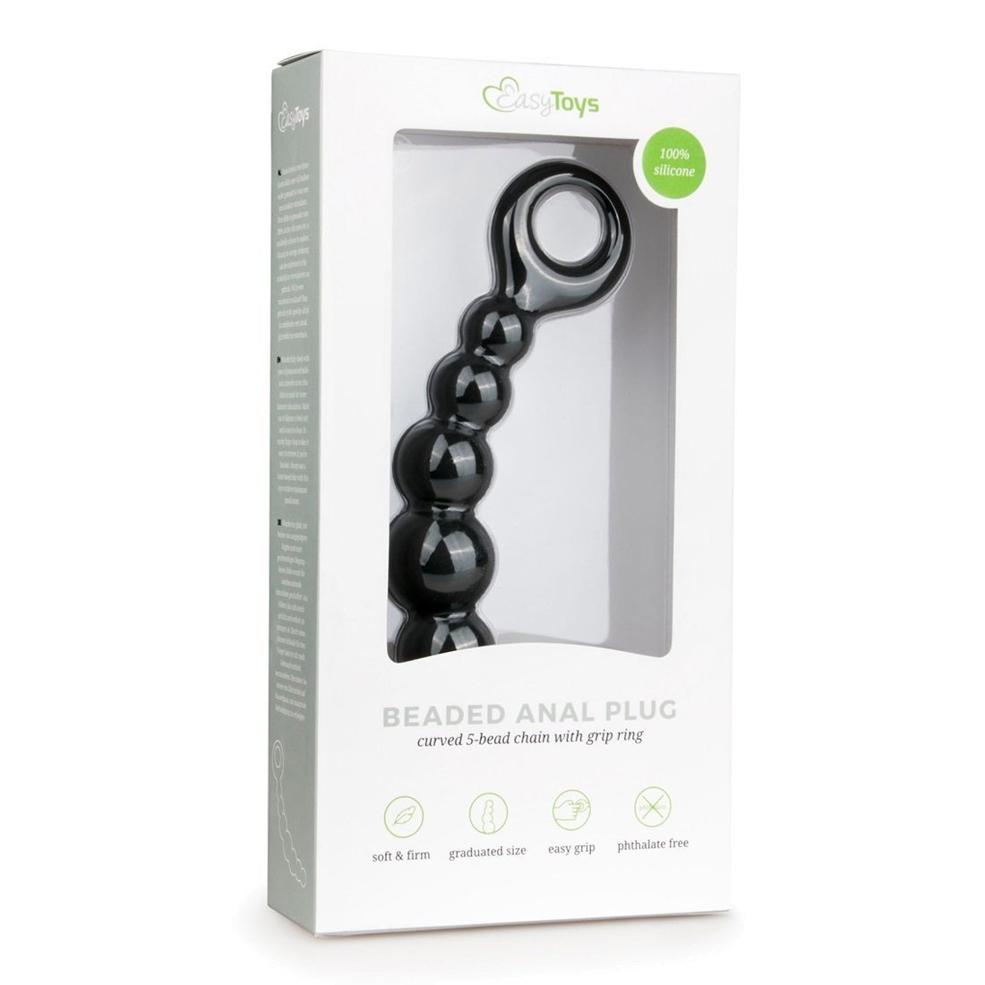 Analinis dildo „Beaded Anal Plug“ - EasyToys