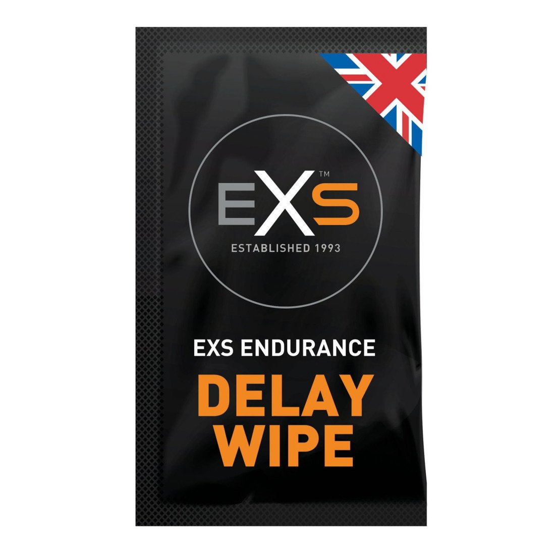 Ejakuliaciją nutolinančios servetėlės „Delay Wipes“, 6 vnt. - EXS Condoms