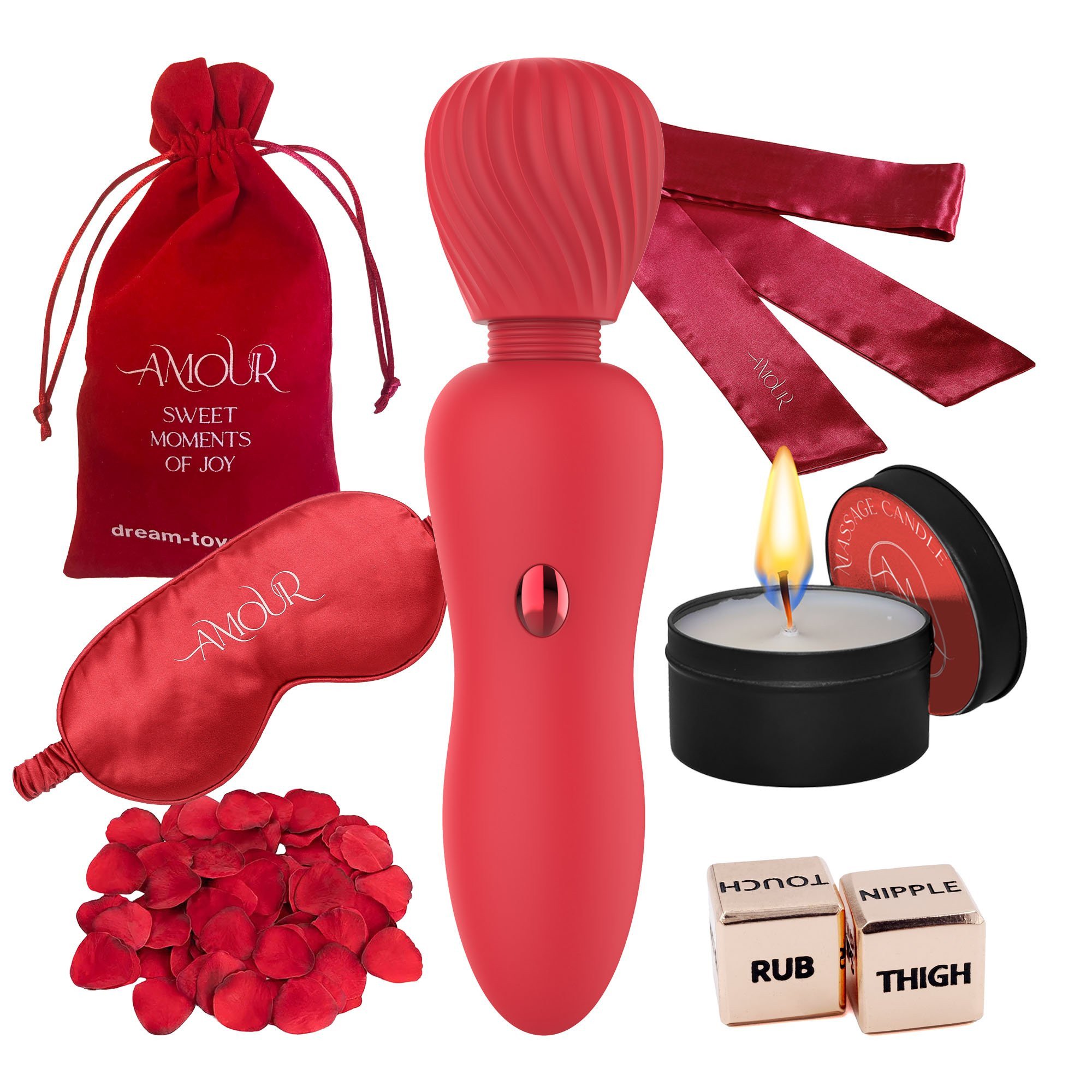 Sekso žaislų rinkinys poroms „Amour - The Magic of Love“ - Dream Toys