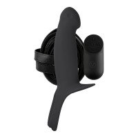 Vibuojantis tuščiaviduris strap-on dildo „H3 Size S“