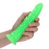 Tamsoje šviečiantis dildo „Glow in The Dark Dildo“ - RealRock