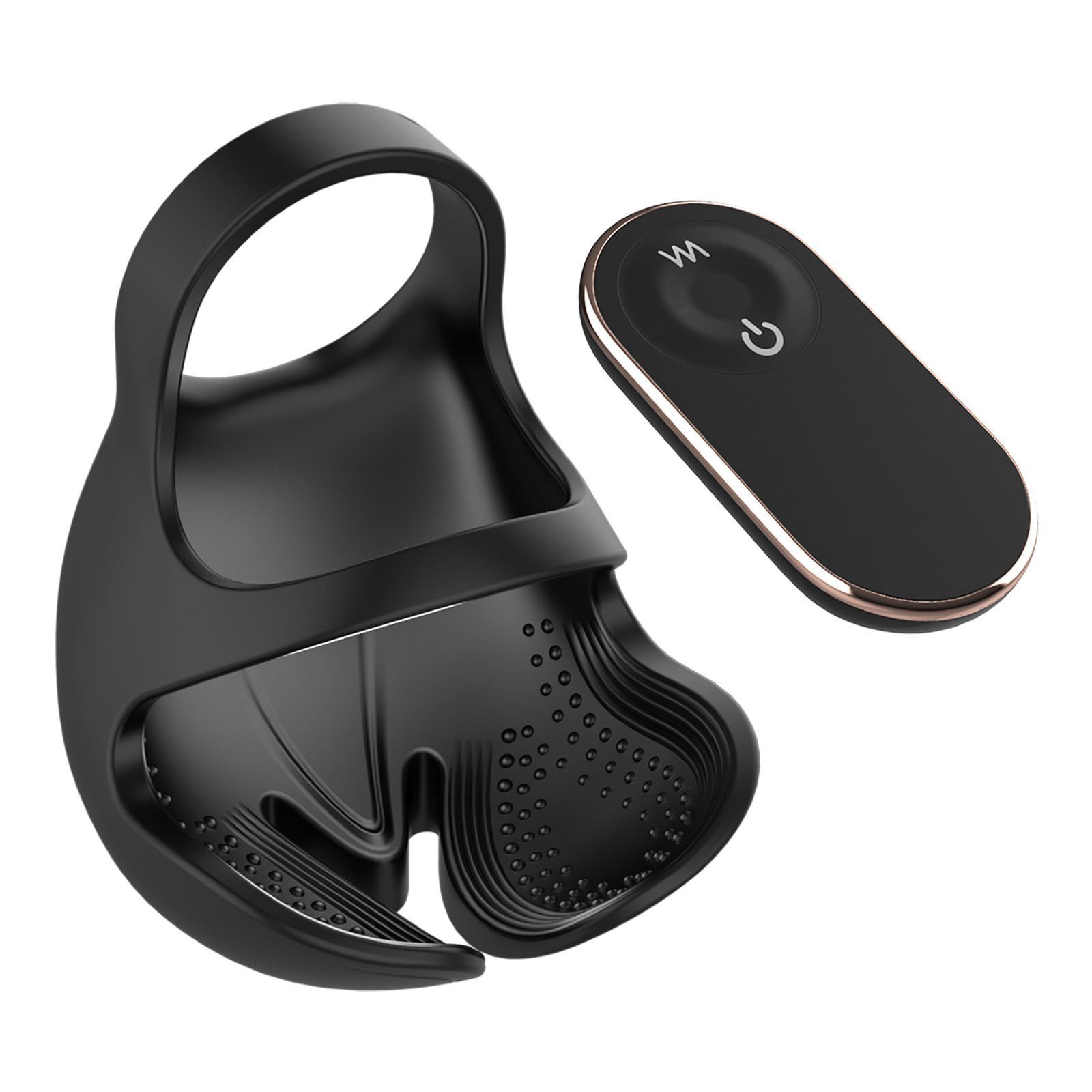 Sėklidžių stimuliatorius - penio žiedas „Mr. Pleasure Remote“ - Dream Toys