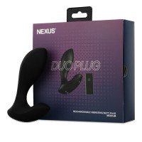 Vibruojantis analinis kaištis „Duo Plug Medium“ - Nexus