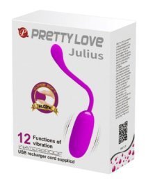 Vibruojantis kiaušinėlis „Julius“ - Pretty Love