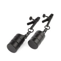 Spenelių spaustukai „Tingling Nipple Clamp Weight“ - Mr. Steel