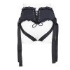 Strap-on diržas „Lace Edge Strap-on with Silicone Ring“ - Latetobed