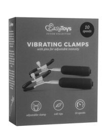 Vibruojantys spenelių spaustukai „Vibrating Clamps“ - EasyToys