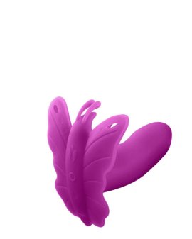 Purpurinis išmanusis dėvimas vibratorius „Lydia Butterfly“ - Realov