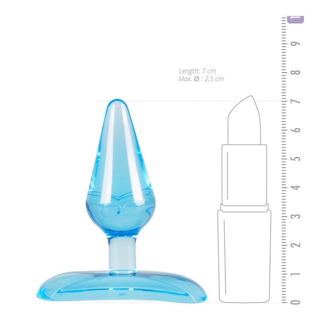 Analinis kaištis „Mini Anal Plug“ - EasyToys