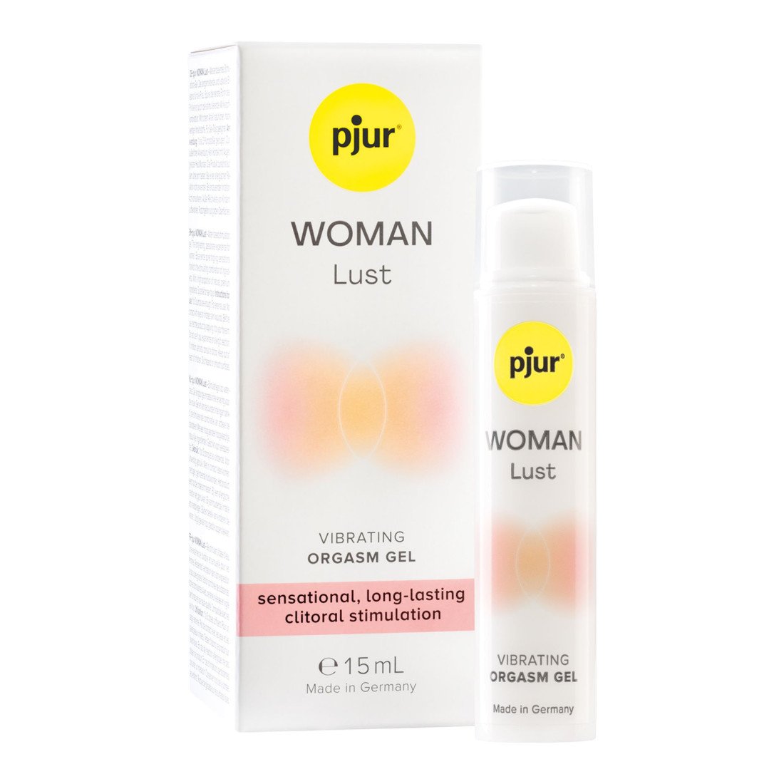 Stimuliuojantis gelis klitoriui „Woman Lust“, 15 ml - Pjur