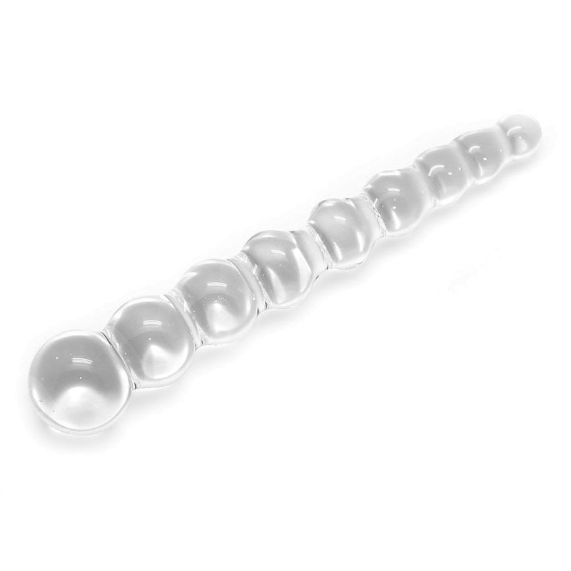 Stiklinis dildo „Sensual Glass - Gina“ - Rimba