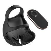 Sėklidžių stimuliatorius - penio žiedas „Mr. Pleasure Remote“ - Dream Toys