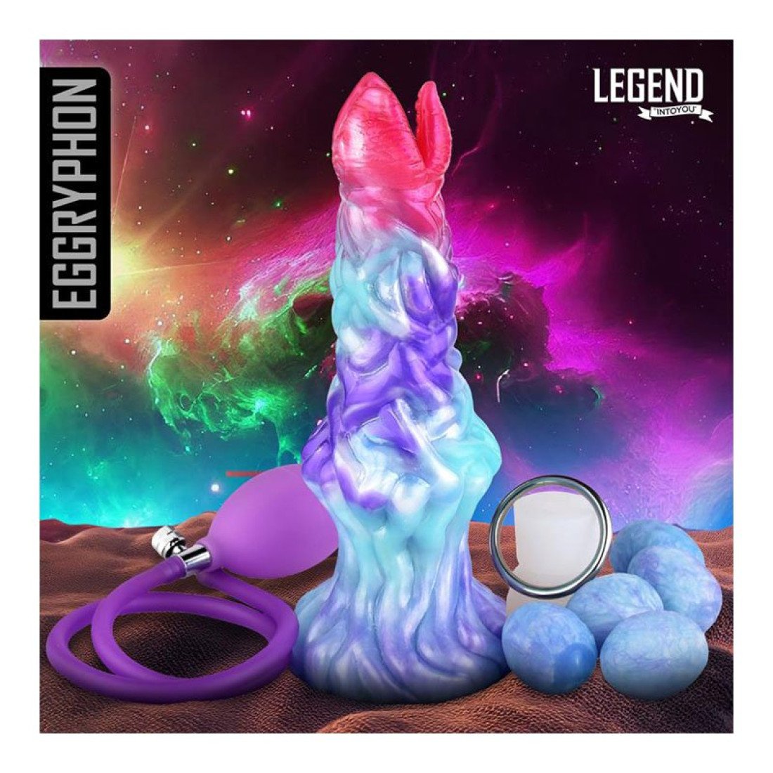 Silikoninis dildo „Legend Eggryphon“ - Intoyou
