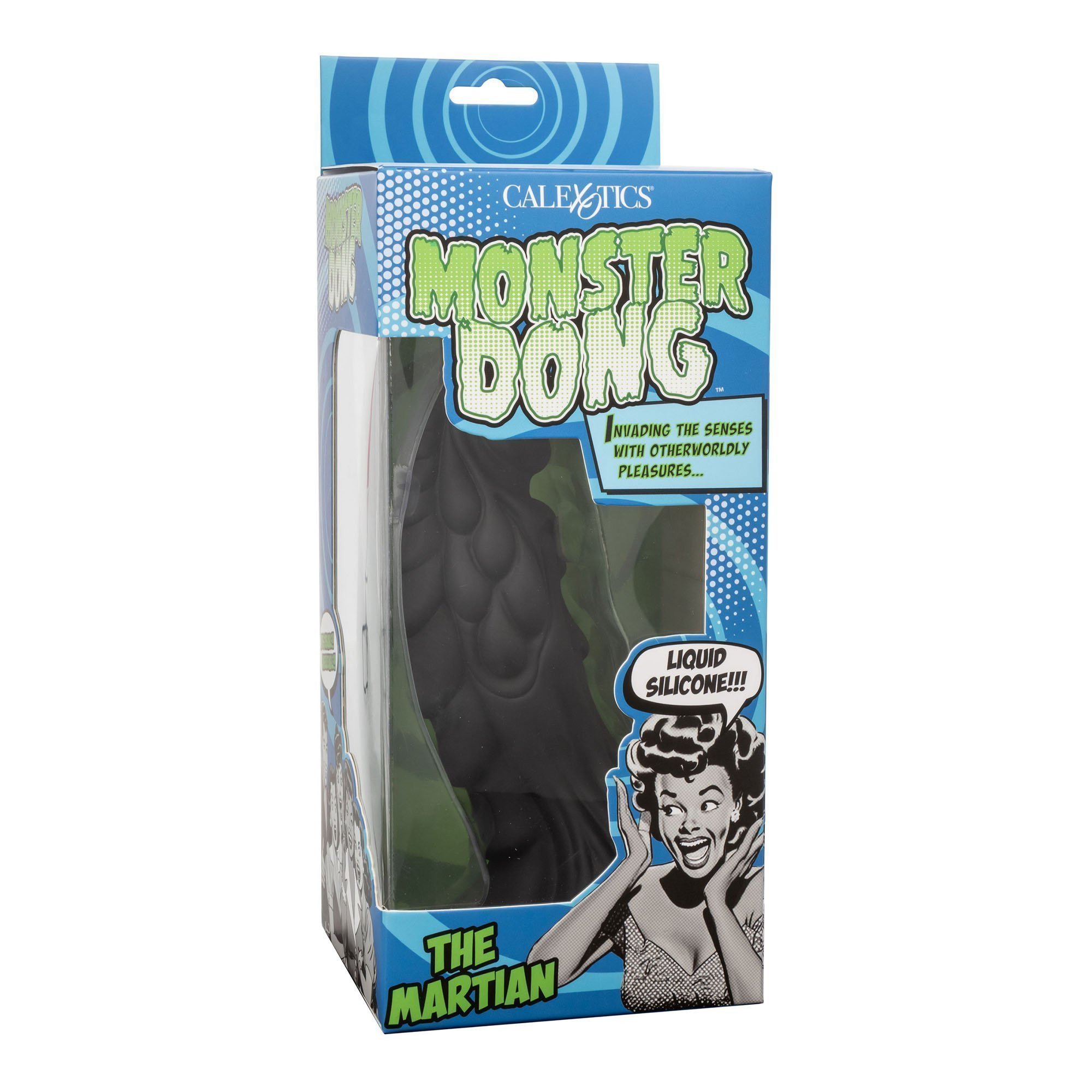 Silikoninis dildo „Monster Dong The Martian“ - CalExotics