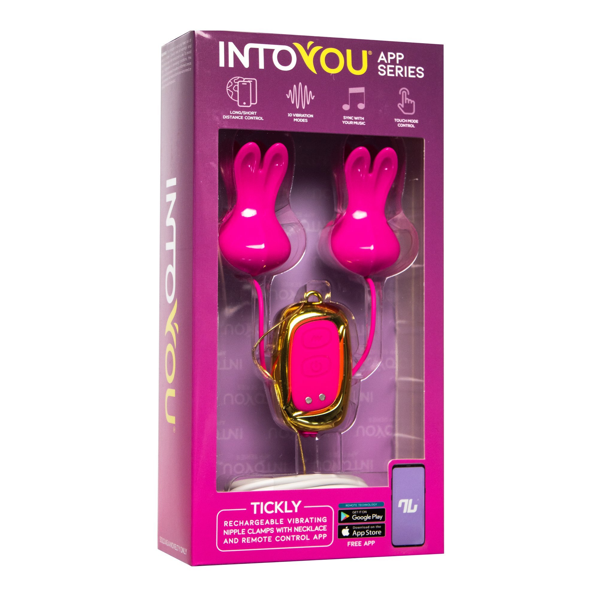 Išmanieji spenelių spaustukai „Tickly“ - Intoyou