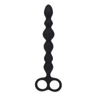 Analiniai karoliukai „Beaded Anal Probe with Double Loop“ - Shots Toys