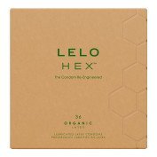 Prezervatyvai „HEX Organic Latex“, 36 vnt