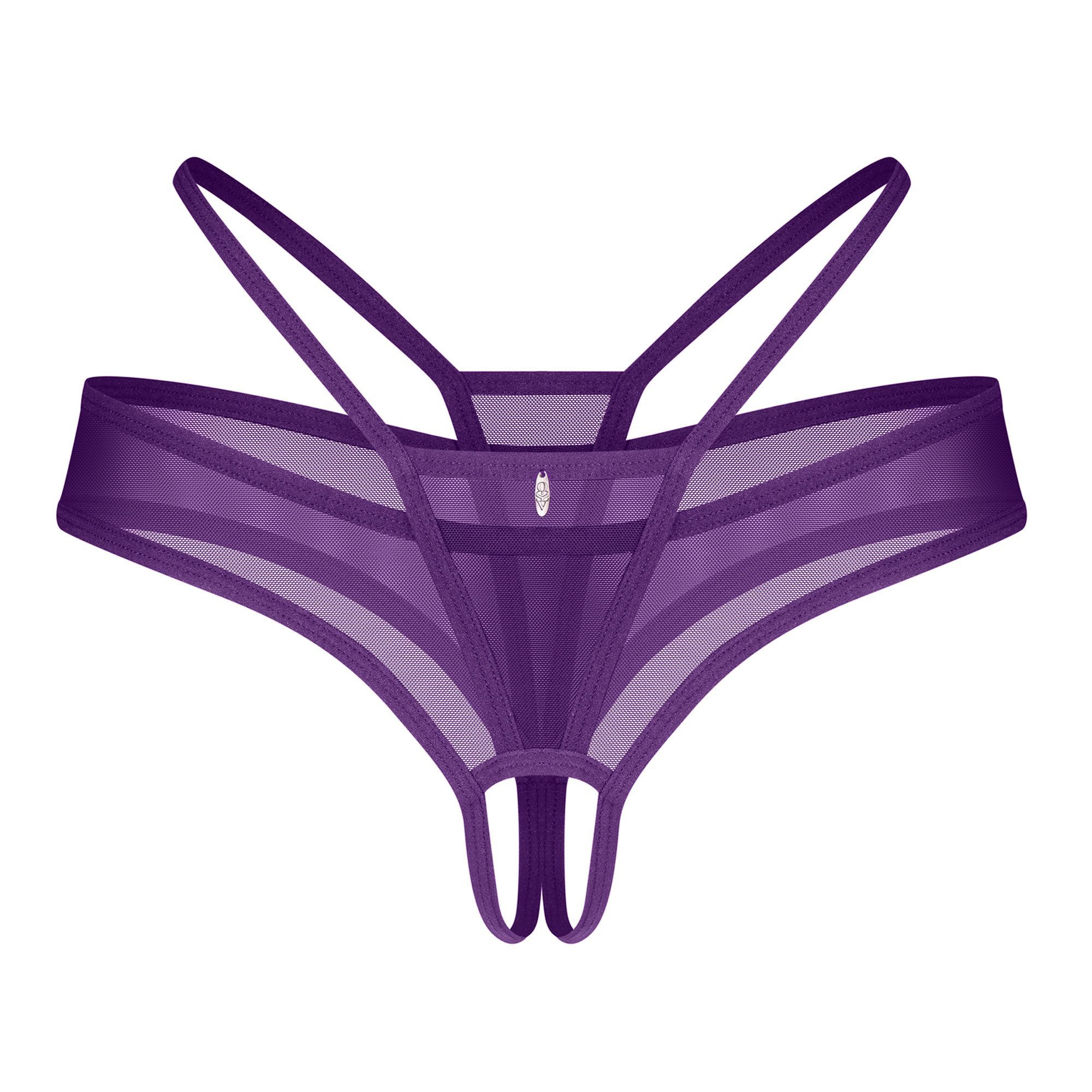 Atviros kelnaitės su juostele „Vibres“ - Obsessive Atviros kelnaitės su juostele „Vibres“ - Obsessive