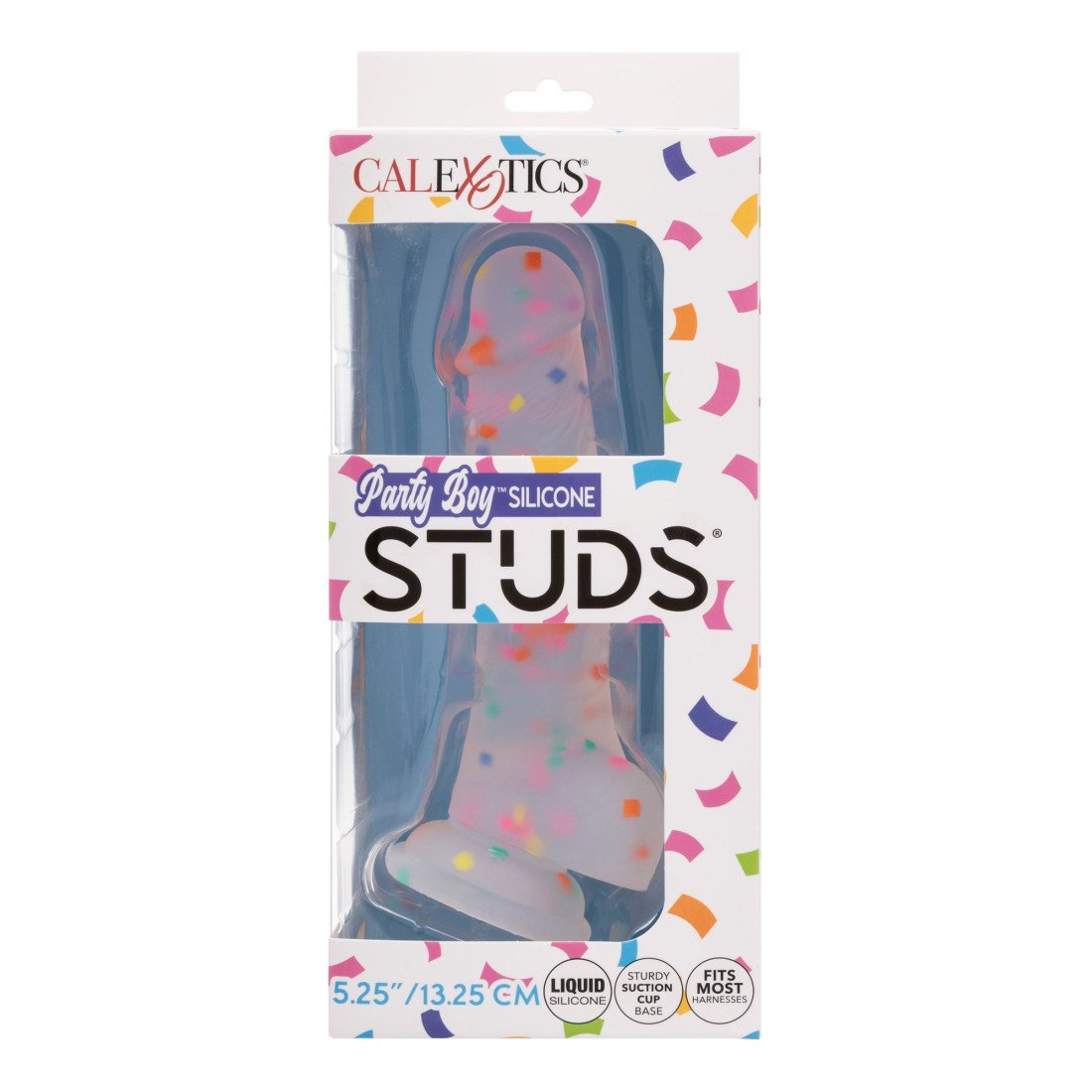 Silikoninis dildo „Party Boy Silicone Studs“ - CalExotics Silikoninis dildo „Party Boy Silicone Studs“ - CalExotics