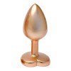 Mažas analinis kaištis „Pearl Gold Gleaming Love“ - Dream Toys