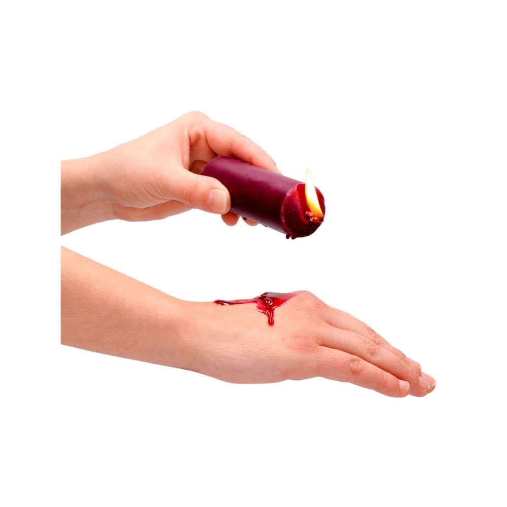 Rožių kvapo žvakė „Wax Play Candle“ - Ouch!