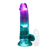 Vibruojantis falo imitatorius „LED Vibrating Cock 6“ - RealRock