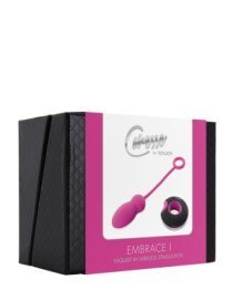 Rožinis vibruojantis kiaušinėlis „Caresse - Embrace I“ - ToyJoy