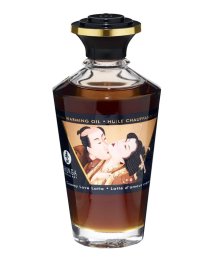 Afrodiziakinis šildantis aliejus „Creamy Love Latte“, 100 ml - Shunga