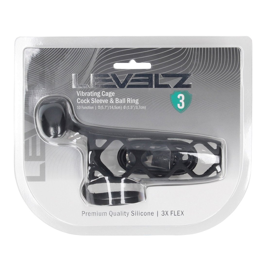 Vibruojanti penio mova „Vibrating Cage“ - Levelz