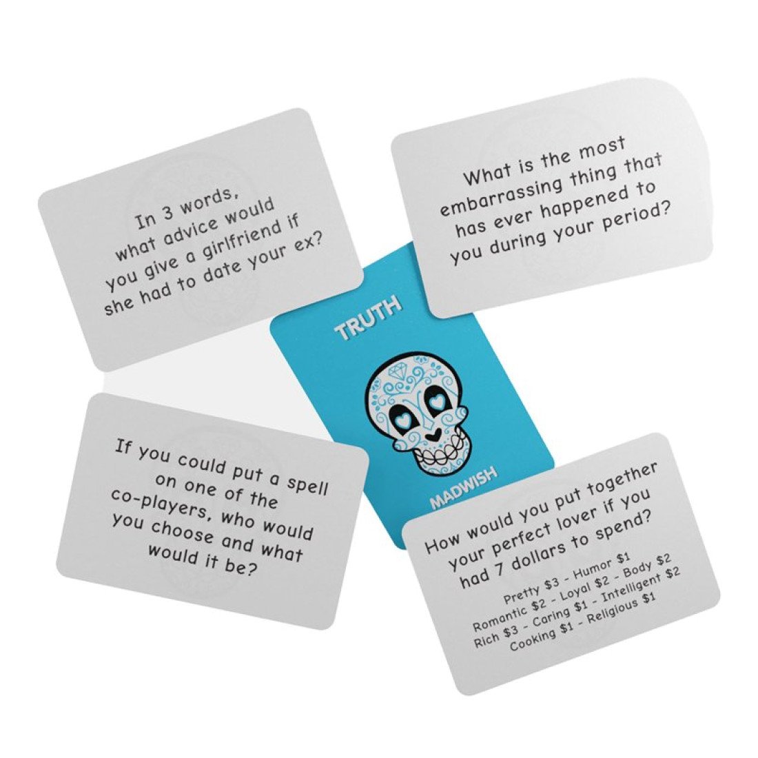 Žaidimas „MadWish Girls Edition“ - Mad Party Games
