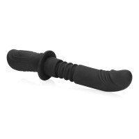 Automatinis vibratorius „Handheld Silicone Vibrating and Thrusting Dildo“ - Ouch!
