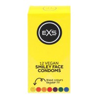 Prezervatyvai „Smiley Face“, 12 vnt. - EXS Condoms