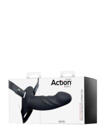 Tuščiaviduris strap-on dildo „Action Kevin L“ - Intoyou