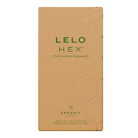 Prezervatyvai „HEX Organic Latex“, 12 vnt