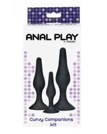 Analinių kaiščių rinkinys „Curvy Companions Kit“ - ToyJoy