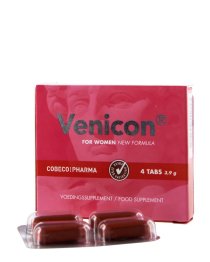 Maisto papildas moterims „Venicon“, 4 tabletės - Cobeco Pharma