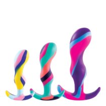 Analinių kaiščių rinkinys „Butt Plug Kit 3 in 1“ - NMC