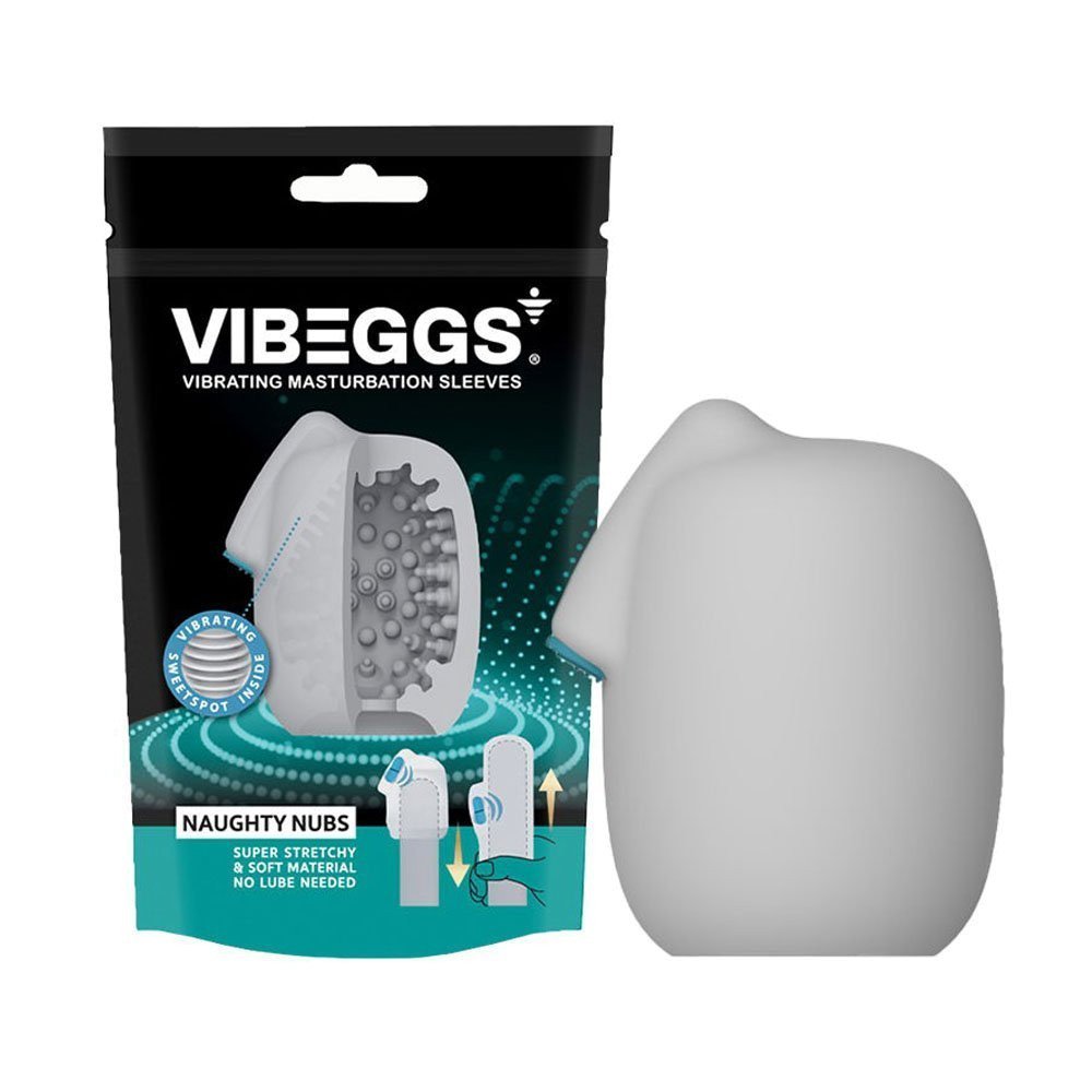 Vibruojantis masturbatorius „Naughty Nubs“ - Vibeggs