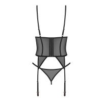 Atviras korseto ir kelnaičių rinkinys „Euridia“ - Obsessive