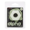 Tamsoje šviečiantis penio žiedas „Alpha Ring“ - CalExotics