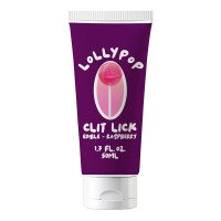 Gelis oraliniam seksui „Lollypop Clit Lick Raspberry“, 50 ml