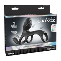 Vibruojanti penio mova „Ultimate Couples Cage Max“ - Fantasy C-Ringz