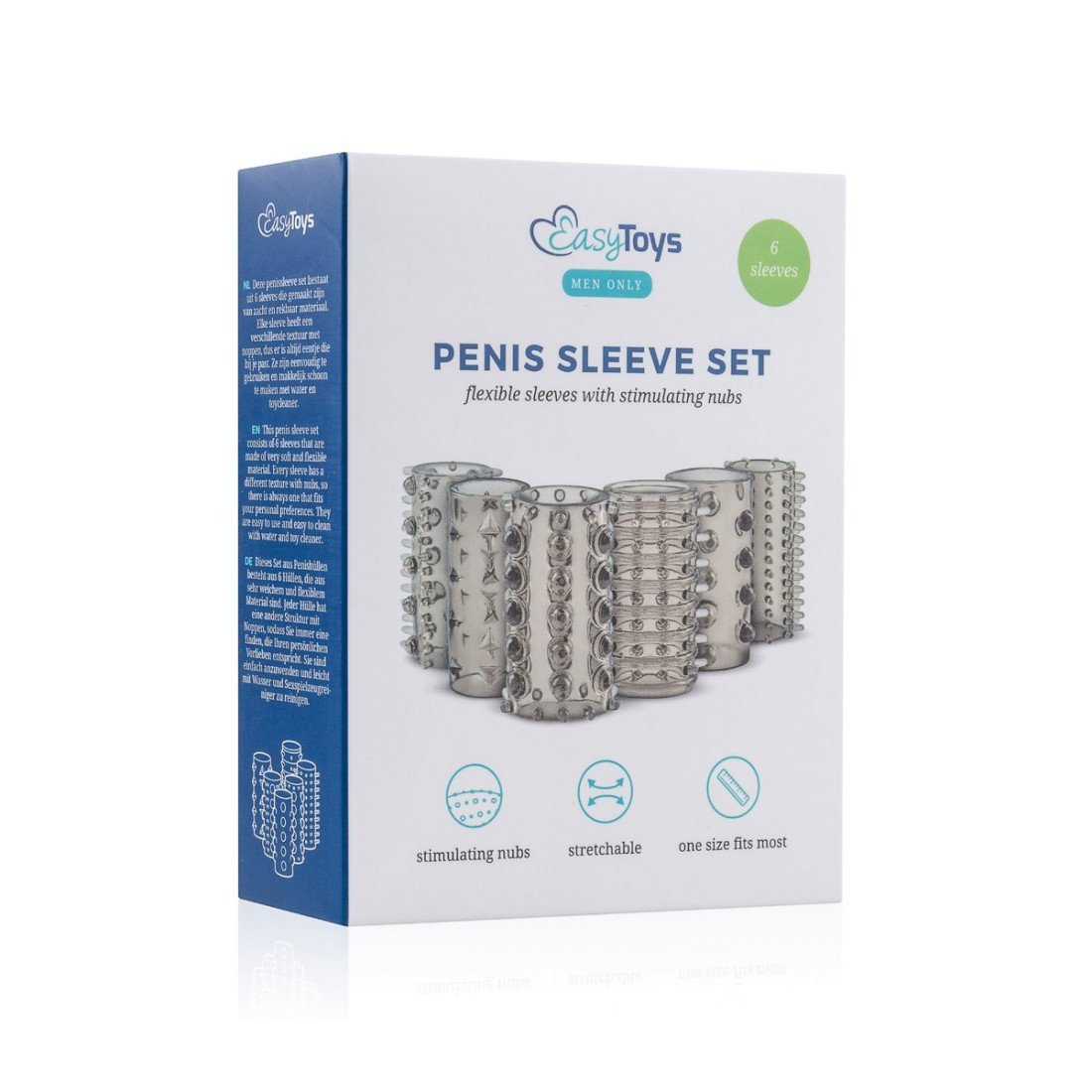 Penio movų rinkinys „Penis Sleeve Set“ - EasyToys