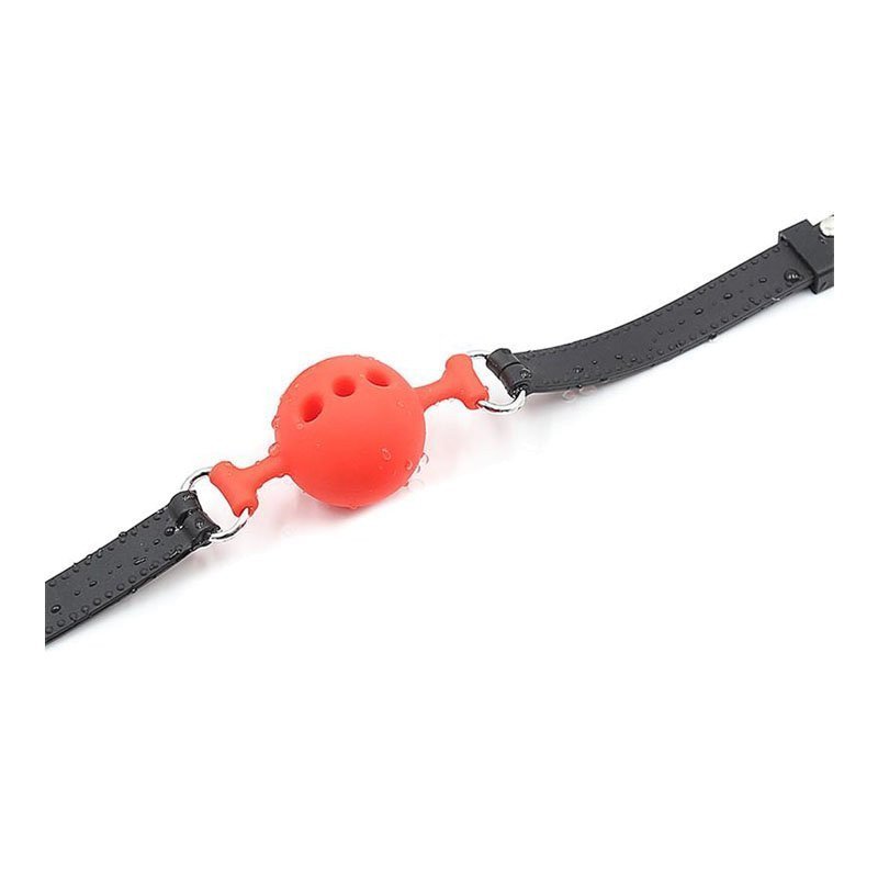 Burnos kaištis „Full Silicone Ball Gag M“ - Latetobed