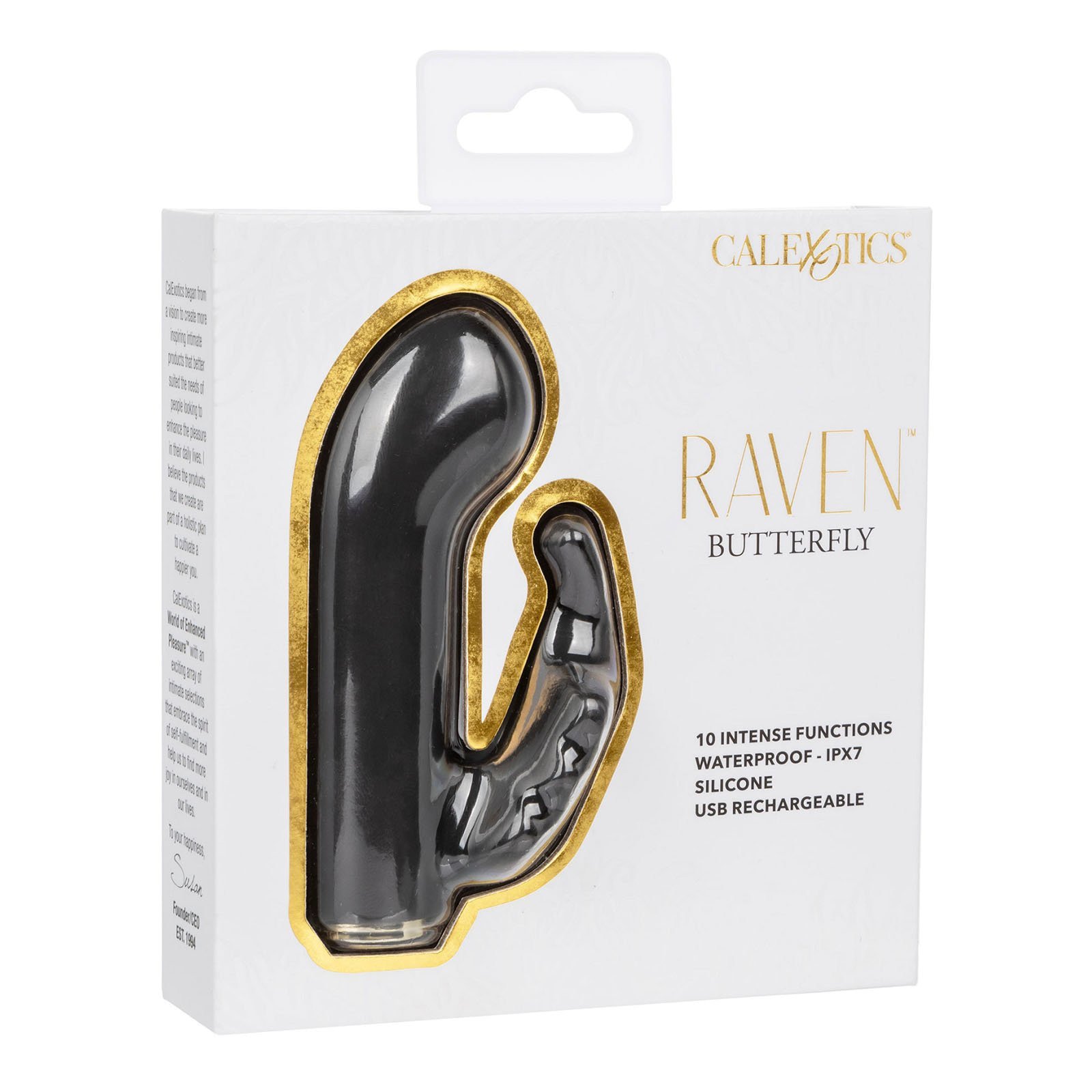 Vibratorius kiškutis „Raven Butterfly“ - CalExotics