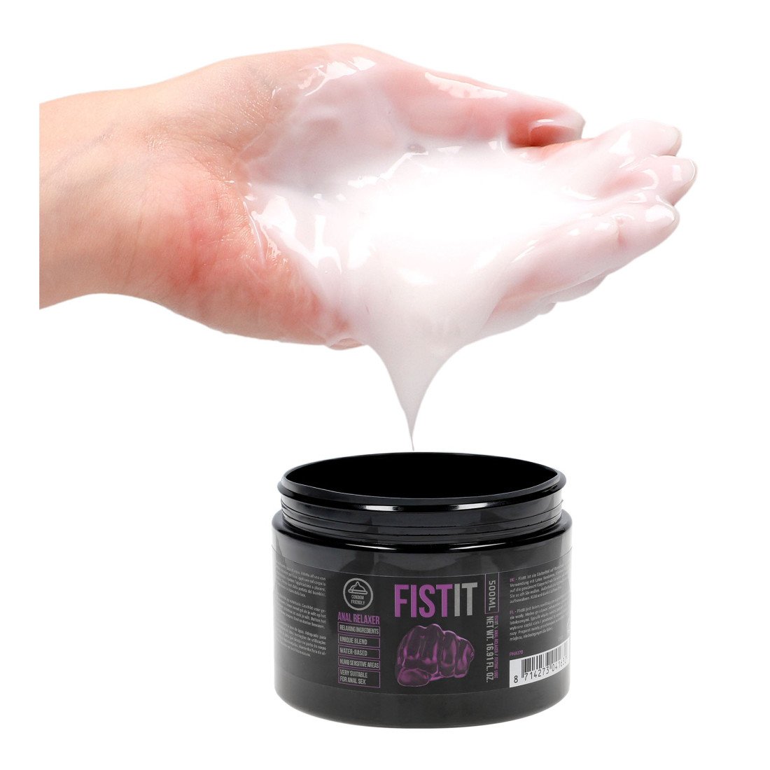 Atpalaiduojantis analinis vandens pagrindo lubrikantas „Anal Relaxer“, 500 ml - Fist It