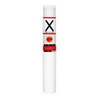 Stimuliuojantis lūpų balzamas su feromonais „X ON the Lips Sizzling Strawberry“ - Sensuva