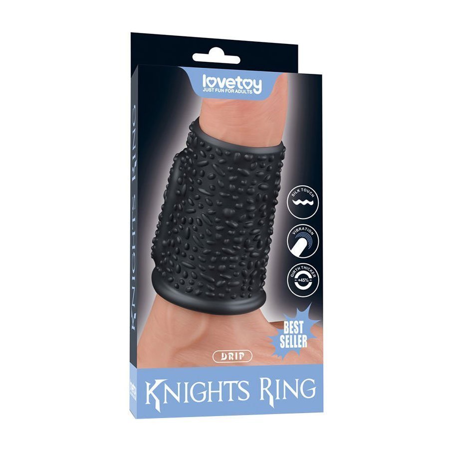 Vibruojanti penio mova „Knights Ring Drip“ - Love Toy