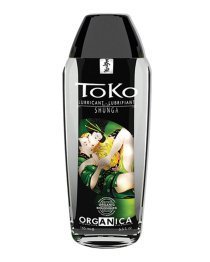 Ekologiškas vandens pagrindo lubrikantas „Toko Organica“, 165 ml - Shunga